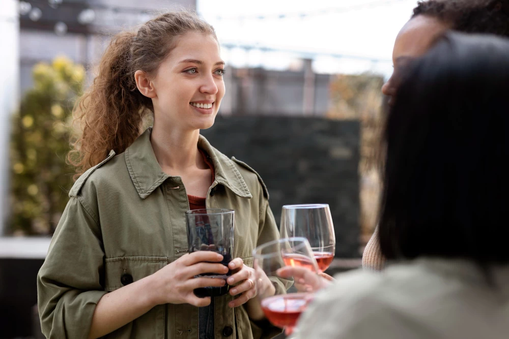 Дегустація на винному фестивалі