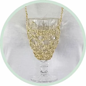 Тримач для келиха GlassWay - В’язаний тримач для келиха GlassWay