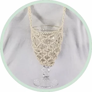 Тримач для келиха GlassWay - В’язаний тримач для келиха GlassWay