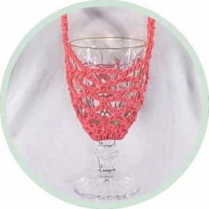 Тримач для келиха GlassWay - В’язаний тримач для келиха GlassWay