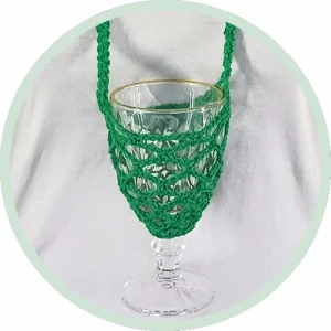 Тримач для келиха GlassWay - В’язаний тримач для келиха GlassWay