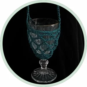 Тримач для келиха GlassWay - В’язаний тримач для келиха GlassWay