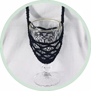 Тримач для келиха GlassWay - В’язаний тримач для келиха GlassWay