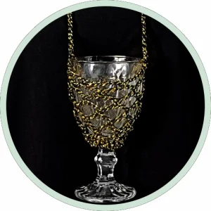 Тримач для келиха GlassWay - В’язаний тримач для келиха GlassWay