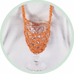 Тримач для келиха GlassWay - В’язаний тримач для келиха GlassWay