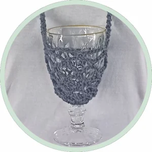 Тримач для келиха GlassWay - В’язаний тримач для келиха GlassWay